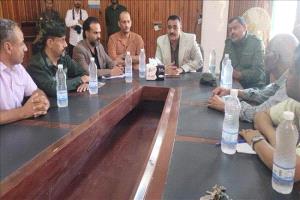 الداؤودي يوجه بمضاعفة الجهود وتحسين الخدمات وتعزيز الإيرادات في البريقة