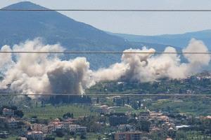 مقتل أربعة أشخاص بغارتين إسرائيليتين على جنوب لبنان
