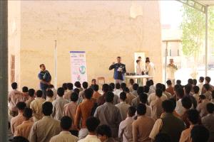 700 طالب في القطن يستفيدون من توعية صحية للوقاية من الفشل الكلوي