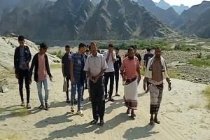 رحلة علمية لطلاب ثانوية سرار يافع إلى محمية باتيس بأبين