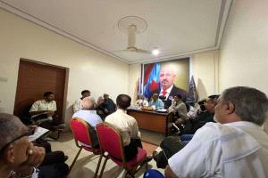 قيادة انتقالي العاصمة عدن تتفقد سير عمل انتقالي صيرة 