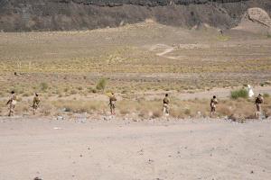 قوات العمالقة الجنوبية تستعرض جاهزيتها بتمرين تكتيكي يحاكي اقتحام مواقع العدو