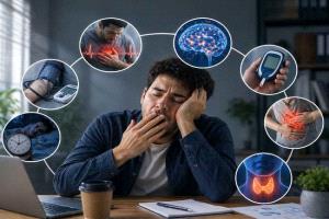 النعاس المتكرر نهارًا لدى كبار السن قد يشير إلى مخاطر صحية خفية