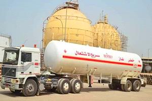 من 1 إلى 15 أبريل.. عدن استقبلت 181 مقطورة غاز من صافر