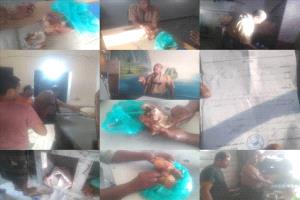 ضبط لحوم دجاج غير صالحة للاستهلاك داخل مطعم بسوق جعار وإحالة مالكه للتحقيق