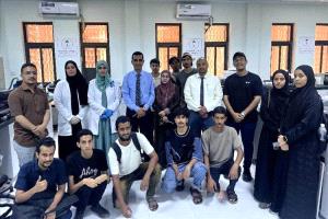 طلاب الأمن السيبراني يطلعون على تقنيات الأدلة الرقمية في كلية الحقوق بجامعة عدن