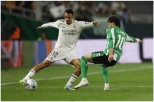 ريال مدريد يتعثر أمام ريال بيتيس ويبتعد عن صدارة الليغا بعد تعادل قاتل في اللحظات الأخيرة