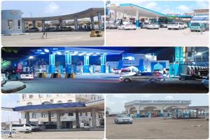 شركة النفط تضمن إمدادات البترول لأكثر من 50 محطة بعدن ولحج والضالع