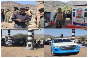 الضالع تضرب المخالفين في سوق الوقود والغاز بقوة