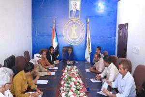 تنفيذية انتقالي شبوة تناقش آخر مستجدات الأوضاع بالمحافظة