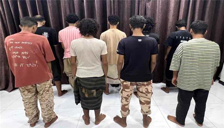ضبط 9 أشخاص في قضايا مخدرات بعدن خلال عمليات أمنية متفرقة