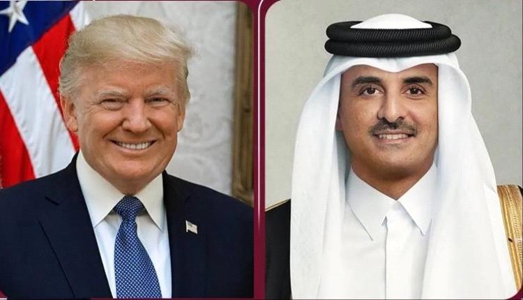 أمير قطر وترامب يبحثان خفض التصعيد وتعزيز المسار الدبلوماسي
