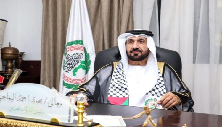 رئيس البرلمان العربي يدين الغارات الإسرائيلية على سوريا ويحذر من التصعيد
