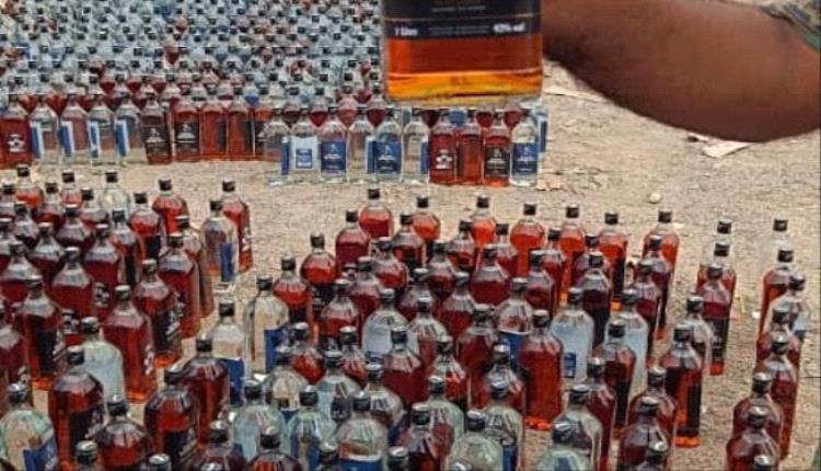 ضبط شحنة خمور كبيرة قبل تهريبها إلى مناطق الداخل