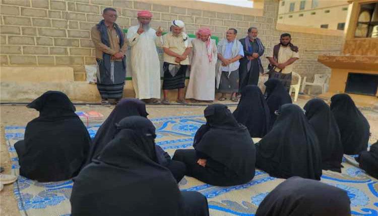 القطن تدشن العام الدراسي الجديد لمحو الأمية وتعليم الكبار