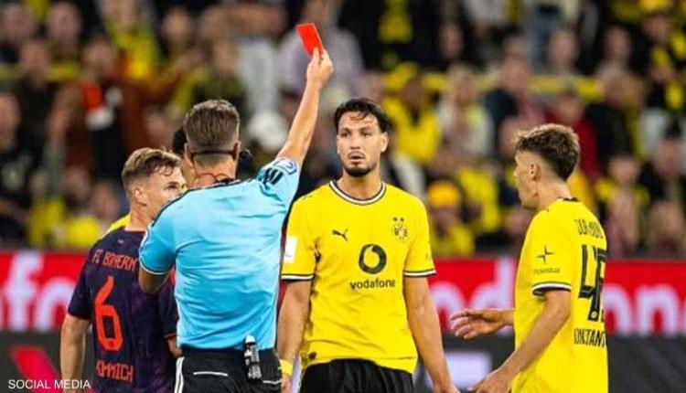 إيقاف بن سبعيني مباراتين بعد طرده أمام بايرن ميونخ