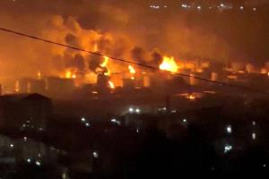قتيلان وحريق في مصفاة نفط روسية إثر هجوم بمسيّرات أوكرانية