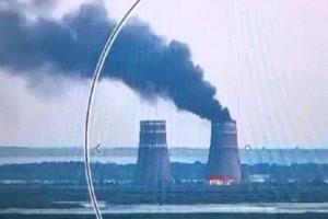 مسيرة تستهدف محطة زابوريجيا النووية وتوقع قتيلاً و16 مصاباً