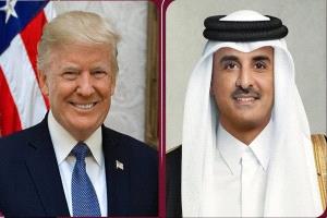 أمير قطر وترامب يبحثان خفض التصعيد وتعزيز المسار الدبلوماسي
