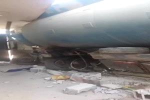 مصرع مواطن بحادث دهس لقاطرة داخل سوق مودية بأبين