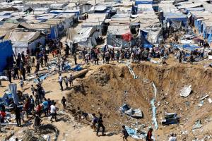 استشهاد 8 فلسطينيين بضربات إسرائيلية ليلية على قطاع غزة