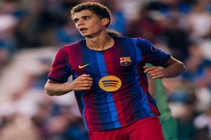 المصري عبدالكريم يقود برشلونة للتعادل مع برمنغهام