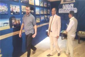مسؤول بتعز يزور المخا للاطلاع على جهود خلية الأعمال الإنسانية
