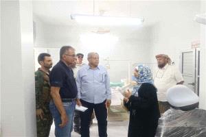 مدير المعلا يتابع جاهزية المجمع الصحي تمهيدًا لاستكمال أعمال التأهيل