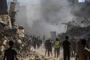 استشهاد فلسطيني برصاص إسرائيلي وسط قطاع غزة