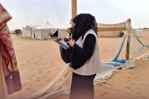 تواصل أعمال مسح ميزانية الأسرة في محافظة الجوف