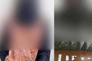 أمن عدن يوقف امرأتين بتهمة حيازة مواد مخدرة في المنصورة