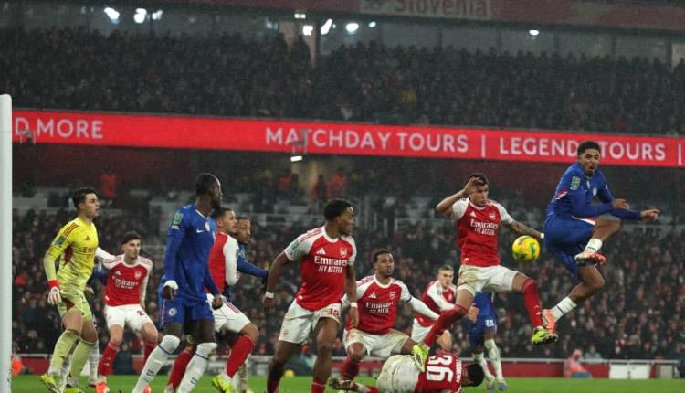 بهدف +90.. آرسنال يكرر فوزه على تشيلسي ويبلغ نهائي كأس الرابطة