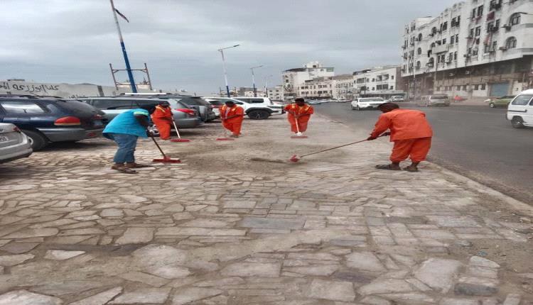 المعلا تستعد لإطلاق الحملة الوطنية للنظافة تحت شعار "معاً من أجل عدن جديدة"