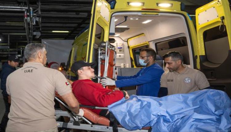 المستشفى الإماراتي العائم في العريش يعالج 10 مرضى من غزة ضمن جهود إنسانية متواصلة