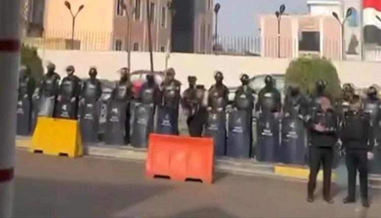 انتشار أمني مكثف في بغداد تحسبًا لتظاهرات نادي الحشد بعد حل إدارته