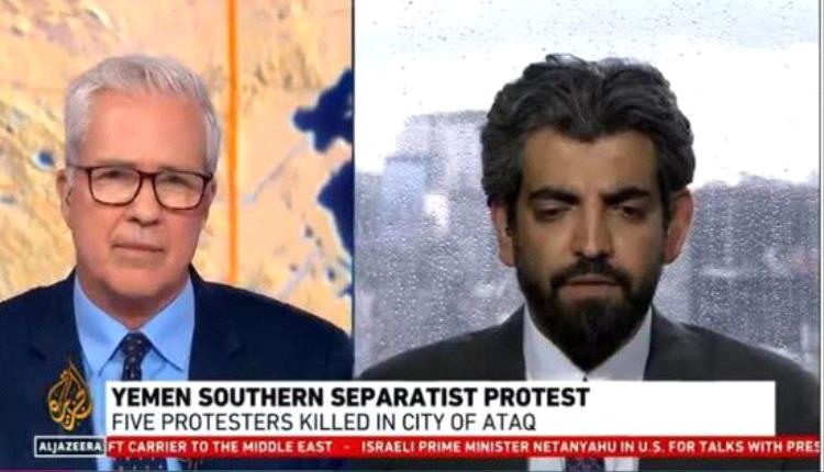 البيض: العنف في شبوة مسؤولية الحكومة والشعب الجنوبي مستمر في النضال