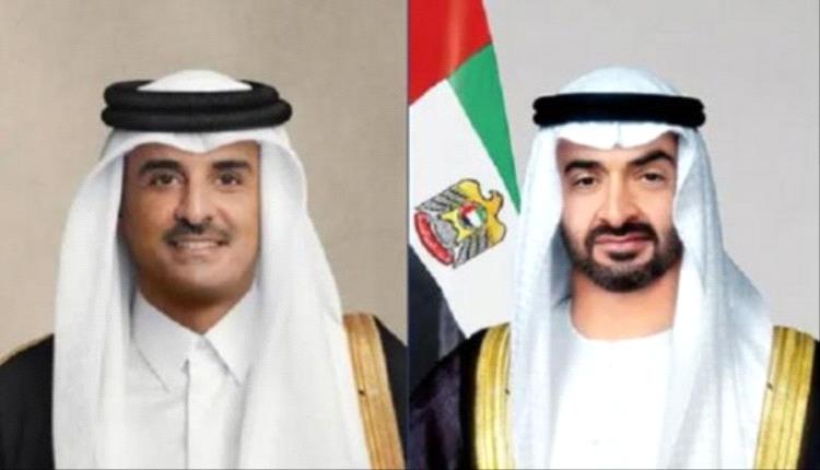 اتصال أخوي يعزز الاستقرار: محمد بن زايد وتميم بن حمد يؤكدان أولوية السلام الإقليمي