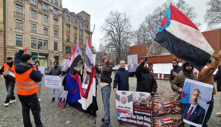 ميونخ تشهد وقفة جنوبية حاشدة: رسالة العالم للعدوان السعودي وحقوق المدنيين