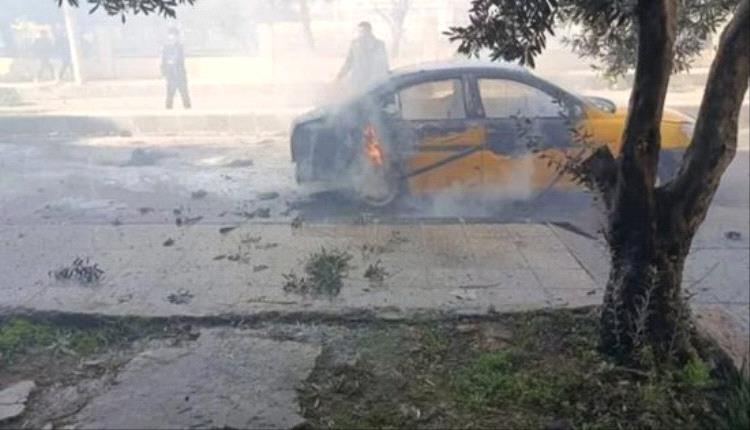 لصابة العشرات جراء انفجار سيارة تحمل أسلحة وذخائر في السويداء