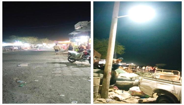 حبيل جبر تضيء شوارعها وتزدهر بنظافتها تحت إشراف القيادة المحلية