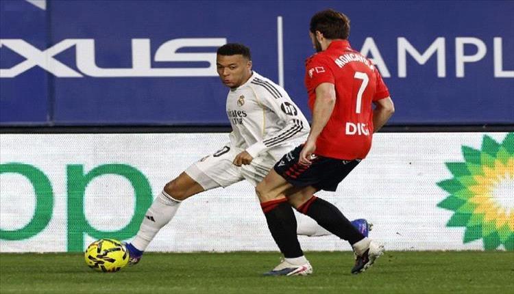 ريال مدريد يتعثر أمام أوساسونا ويقلص الفارق مع برشلونة