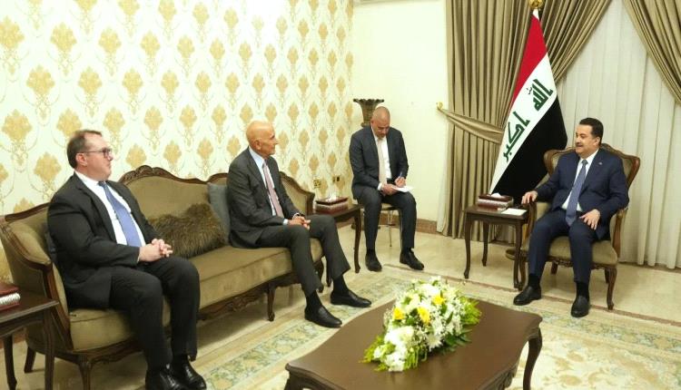 لقاء بغداد.. السوداني وباراك يبحثان تهدئة التصعيد الإقليمي