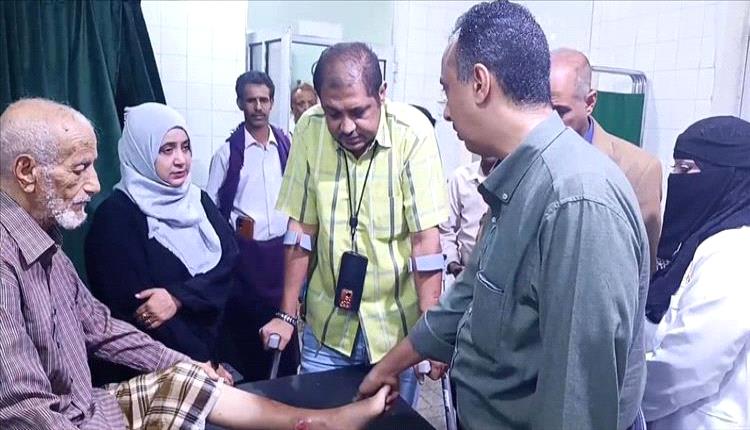 عدن تدشن مخيمًا طبيًا مجانيًا للمرضى المزمنين في المعلا