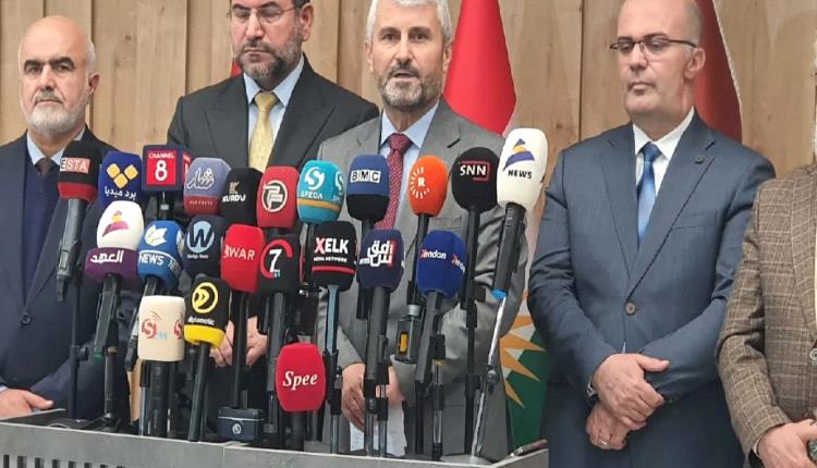 الاتحاد الإسلامي يستبعد تحالف "شاسوار وبافل" لتشكيل حكومة كوردستان