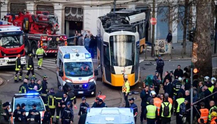 ميلانو تهتز: ترام يقتل اثنين ويصيب 40 بسبب تجاوز السائق المحطة