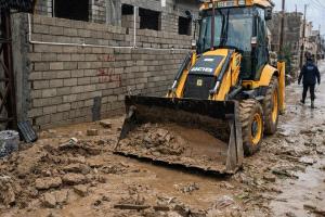 سيول دهوك تغمر شيخان.. أمطار 70 ملم تفضح هشاشة الصرف