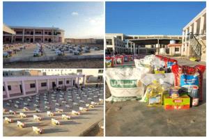 مبادرة صالح العبيدي توزع 200 سلة غذائية على الأسر المحتاجة في عدن