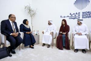 محمد بن راشد يعزز العلاقات مع تنزانيا خلال القمة العالمية للحكومات