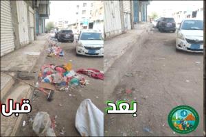 حي المنصورة في عدن يستعيد حيويته ضمن حملة نظافة شاملة