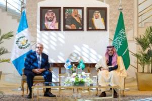 وزير الخارجية السعودي يستقبل نظيره الغواتيمالي في الرياض